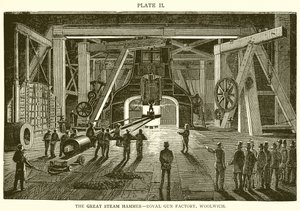Le grand marteau-pilon - Royal Gun Factory, Woolwich - English School