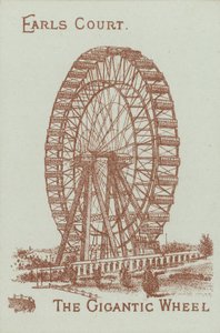 La Grande Roue, Earls Court, Londres - English School