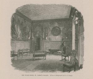 La salle de garde au palais de St James - English School