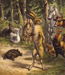 Le lièvre et la tortue