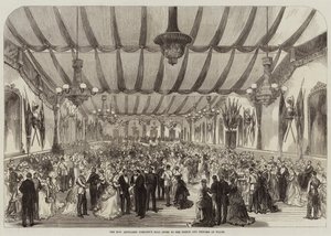 Bal de la Honourable Artillery Company donné au prince et à la princesse de Galles - English School