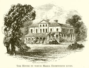 La maison où Maria Edgeworth a vécu