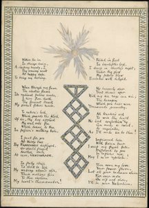 La Fleur de glace, publié dans The Reader, 1865 - English School