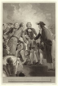 Le débarquement de Guillaume III à Torbay - English School