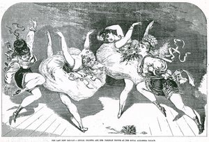 Le Dernier Nouveau Can-Can - Mademoiselle Colonna et sa troupe parisienne au Palais Royal Alhambra