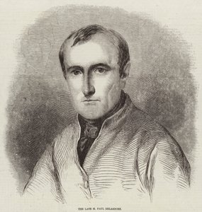 Feu M. Paul Delaroche (gravure)
