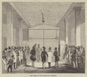 Le hall de la Chambre des communes