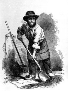 Le chiffonnier de Londres, illustration de 