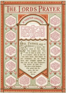 Le Notre Père en 14 langues - English School