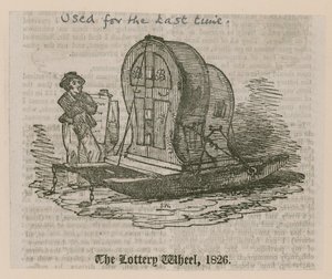 La roue de la loterie, 1826 - English School