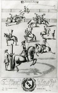 Le cheval dressé, de 