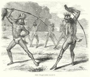 La danse Maquarri (gravure) - English School