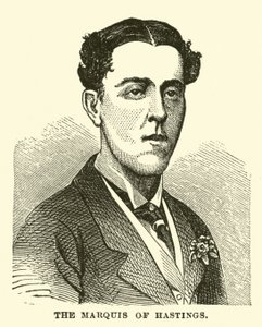 Le marquis de Hastings - English School