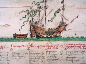 Le Mary Rose, du Anthony Roll