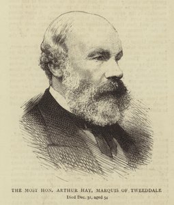 Le très honorable Arthur Hay, marquis de Tweeddale