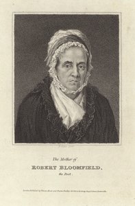 La mère de Robert Bloomfield, le poète - English School