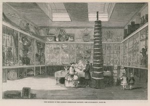 Le Musée de la Société Missionnaire de Londres, sur Bloomfield Street, publié dans l