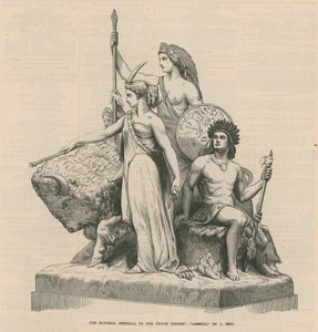 Le mémorial national au Prince Consort : Amérique - English School