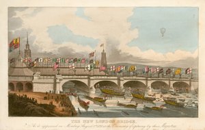 Le nouveau pont de Londres, 1er août 1831