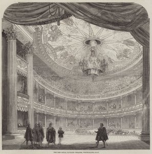 Le nouveau théâtre Royal Pavilion, Whitechapel-Road - English School