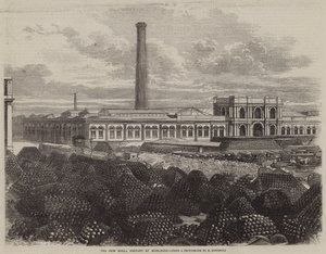 La nouvelle usine de coquillages à Woolwich