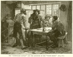Le capitaine de Nottingham et les agitateurs au White Horse