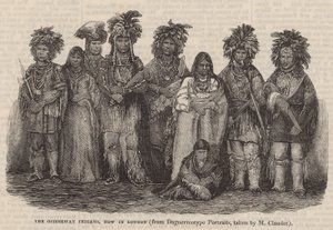 Les Indiens Ojibbeway, maintenant à Londres