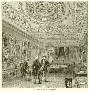 La vieille salle chez Evans - English School