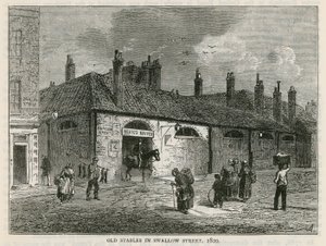 Les anciennes écuries de Swallow Street, Londres - English School