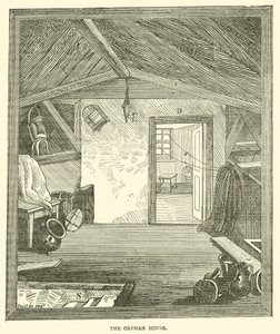 La maison des orphelins (gravure) - English School