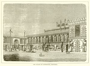 Le Palais de Khorsabad, restauré - English School