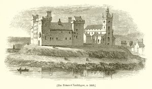 Le palais de Linlithgow, en 1600 - English School