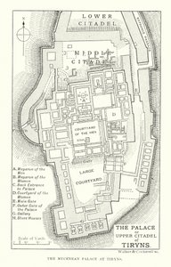 Le Palais ou Citadelle supérieure de Tirynthe - English School