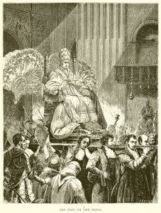 Le Pape sur la Sedia - English School