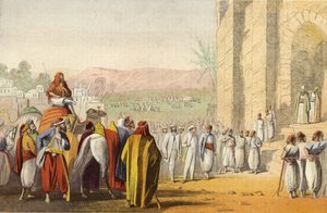 Le prince de Galles à Machpelah