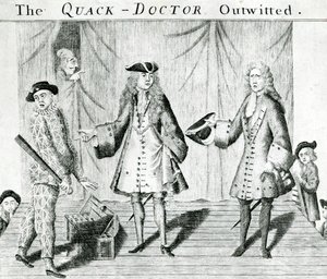Le charlatan déjoué, publié par Sutton Nichols - English School