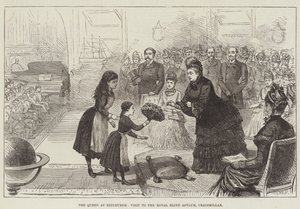 La Reine à Édimbourg, visite à l