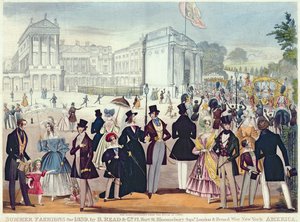 Le retour de la reine de la Chambre des Lords, 1839 - English School