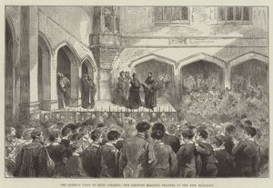 La visite de la reine au Collège d