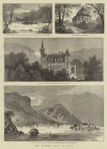 La visite de la reine en Italie