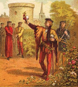 Les Roses rouges et blanches - English School