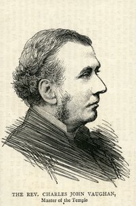 Le Révérend Charles John Vaughan, Doyen de Llandaff