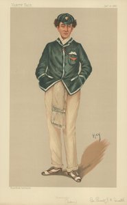 Le Révérend Ernest John Heriz Smith MA, Pembroke, 28 janvier 1888, caricature de Vanity Fair