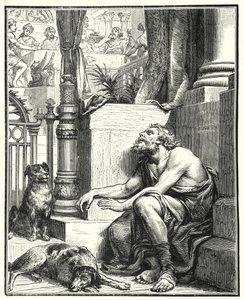 Le riche et Lazare (gravure)