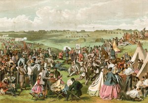 Le concours de tir, Wimbledon, 1864 - English School