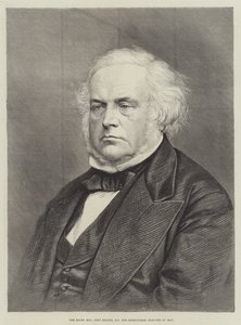 Le très honorable John Bright, député de Birmingham, élu en 1857