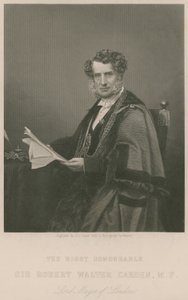 Le Très Honorable Sir Walter Carden, Lord Maire de Londres - English School