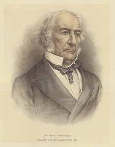 Le très honorable William Ewart Gladstone - English School
