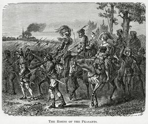 Le soulèvement des paysans en Angleterre en 1381, 1882