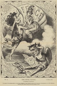 Les cupidons rivaux - English School